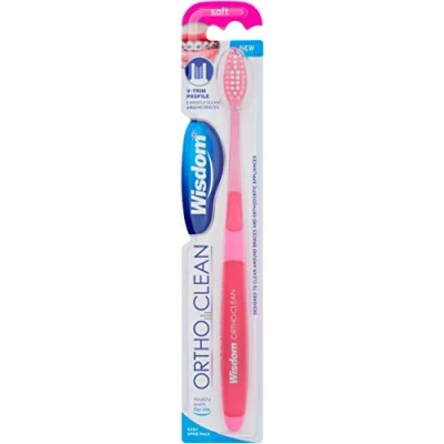 Image of Wisdom Ortho Clean Orthodontic Toothbrush for Braces