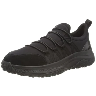 Image of Geox Women&#039;s D Oliviera + Grip A Sneaker, Black, 3 UK