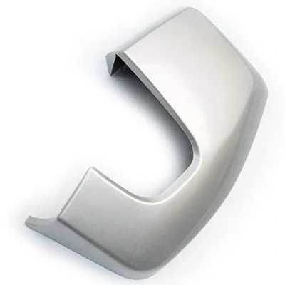 Image of UNDERGROUND PARTS Moondust Silver Door Wing Mirror Cover Left Passenger Side for Ford Custom Van 2012 2023