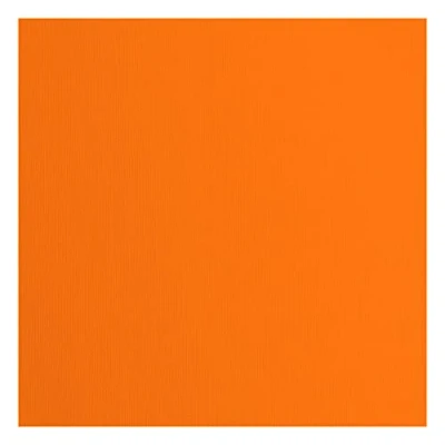 Image of Florence Cardstock Textured Coloured Card Making Supplies 12 x inch Orange 20 Sheets Paper for Scrapbooking, Making, Die Cutting and Crafts 216 GSM Melon