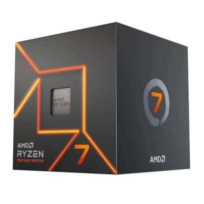 Image of AMD Ryzensets 7 7700 Processor (radeon integrated graphics, 8 cores/16 threads, 65W DTP, AM5 Socket,40MB Cache, up to 5.3 GHz max boost, Wraith prism Cooler)