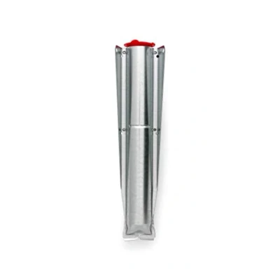 Image of Brabantia Metal Ground Spike with Handy Closure Cap Corrosion Resistant Galvanized Steel Ready to Go Top Spinner Rotary Dryer Lift O Matic Ø 45 mm