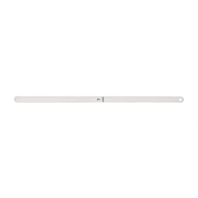 Image of Starrett 667 11 Steel Thickness Feeler Gage, 0.011&quot; Thickness, 1/2&quot; Width, 12&quot; Length
