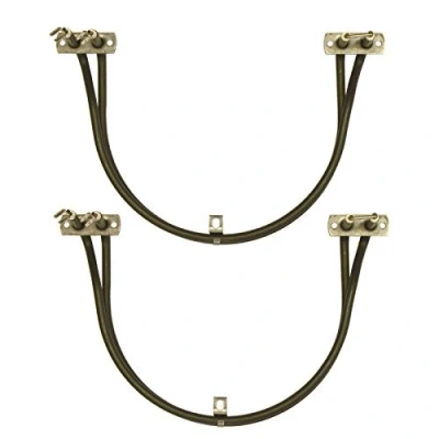 Image of Spares2go Half Moon Heaters Element for Neff Oven Cookers (Twin Pack)
