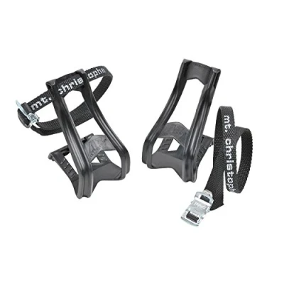 Image of Zefal Christophe 43 MTB 515XL Toe Clips &amp; Straps L/XL