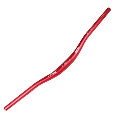 Image of Wake Mountain Bike Handlebar Aluminum Alloy Riser Bar Wide Extra Long Bicycle Handlebars for Downhill Cycling Racing Road MTB 31.8MM * 720MM（Red）