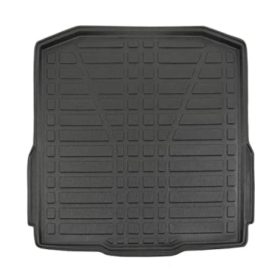 Image of SCOUTT Boot Liner, Mat fits Octavia mk3 Estate 2013 2020 Water Resistant, Pet Friendly Equipment, Anti Slip, Raised edges, Tailored Fit, Easy to Roll and Clean