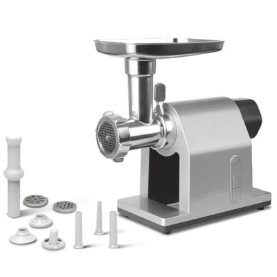 Image of 2000W Meat Grinder Electric Premium Sausage Maker, Food Grinder, Mincer Machine With 3 Cutting Plates Includes Stuffer Tube Kit Perfect Kitchen Appliance For Home Stuffing