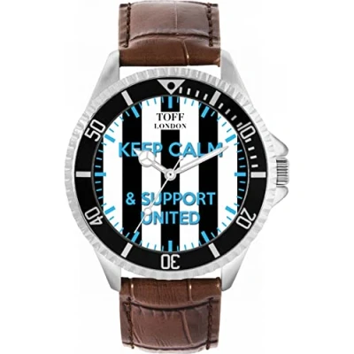 Image of Toff London Football Fans Keep Calm and Support United Mens Watch