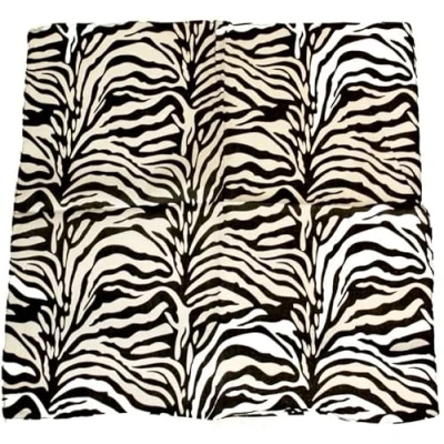 Image of Zac&#039;s Alter Ego Zebra Print Bandana