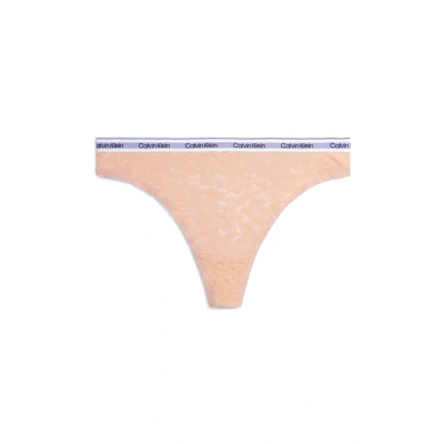 Image of Calvin Klein Underwear Thong, Women&#039;s, Size: Small, Black