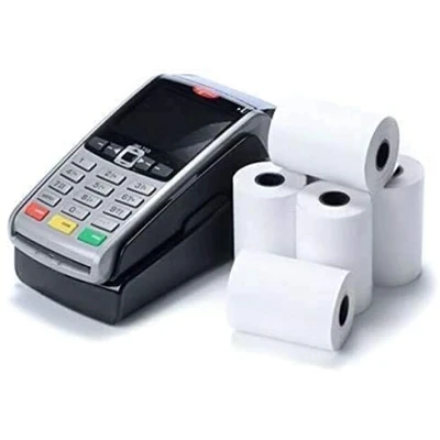Image of 80x 57x40mm Machine Till Credit Card,PDQ Thermal Paper Rolls Cash Register Receipt
