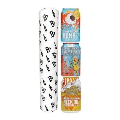 Image of Beavertown Craft Beer Tube Gift Set Neck Oil, Bones &amp; Gamma Ray (3 Pack)