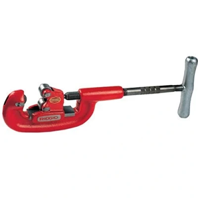 Image of RIDGID 32830 Model 3 S Heavy Duty Pipe Cutter, 25 mm to 80 Metal Cutter,Red