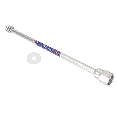 Image of Airless Sprayer Gun Tip Extension, Paint Spray Extension Pole Rod with Seal Ring(38cm)