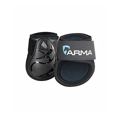 Image of Shires Arma Carbon Fetlock Boots Black Cob
