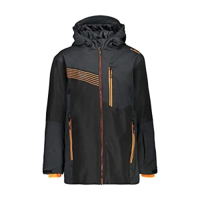 Image of CMP Children&#039;s Long Ripstop Ski Jacket with Fixed Hood