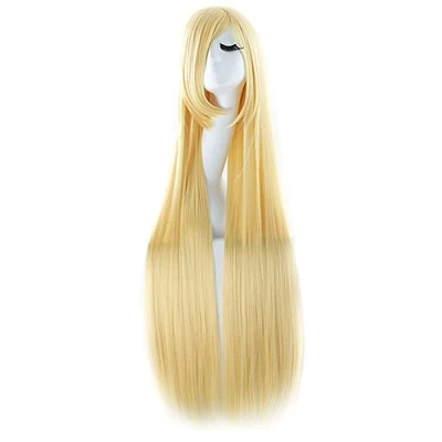 Image of MapofBeauty 40&quot; 100cm Anime Costume Long Straight Cosplay Wig Party (Blonde)