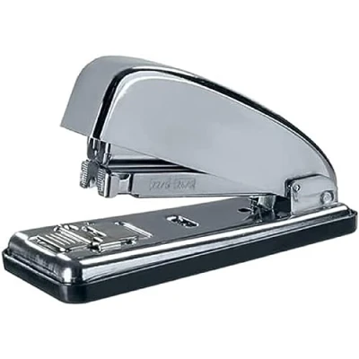 Image of Petrus 44709 Classic Metal Office Stapler, Chrome