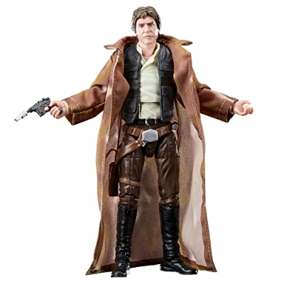 Image of Star Wars Hasbro The Black Series Han Solo, Wars: Return of Jedi 6 Inch Action Figures, F7072, Multicolor