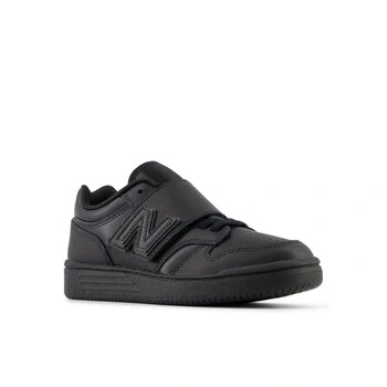 Image of New Balance 480 Unisex Trainers for kids, Size: 2, black High quality imitation leather