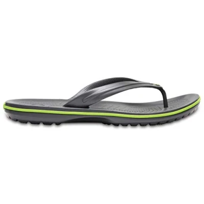 Image of Crocs Crocband FLIP Pool slides, Size: 11, Grey Synthetics