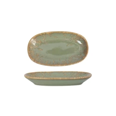 Image of Bonna Service plate Sage Snell Porcelain 19x11 cm set of 2