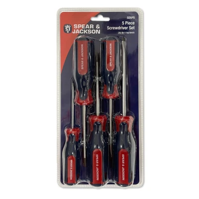 Image of Spear &amp; Jackson SD5PS 5 Piece Screwdriver Set