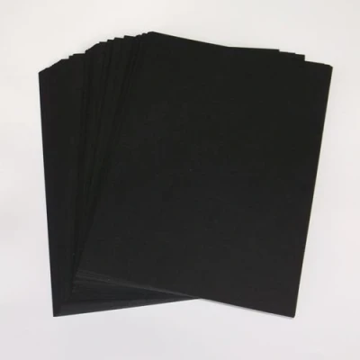 Image of Stella Crafts A4 Black Card Stock x 10 Sheets, 260gsm (297mm 210mm)