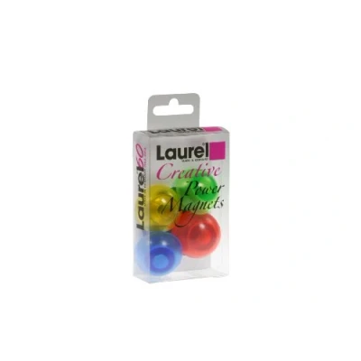 Image of Laurel Power Maxi Round Magnet 30 x 16 mm 1900 g Crystal Coloured