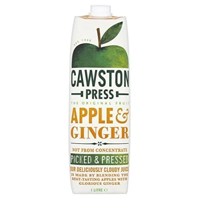 Image of Three Packs of Cawston Press Apple &amp; Ginger Juice