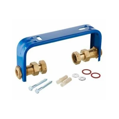 Image of Regulated Adjustable Water Meter Stress Relief Console Bracket Device 1/2&quot; BSP
