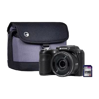 Image of Kodak PIXPRO AZ255 Astro Zoom Bridge Camera inc 32GB SD and Case