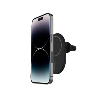 Image of Belkin WIC004BTBK NC mobile device charger Smartphone Black Cigar lighter Wireless charging Fast Auto
