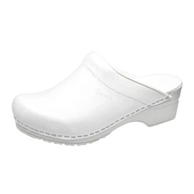 Image of Sanita SONJA OPEN women&#039;s Clogs (Shoes) in White