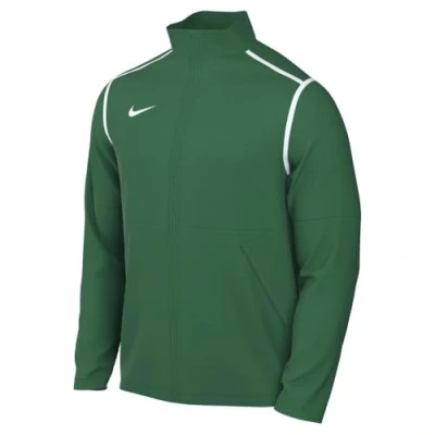 Image of Nike FJ3022 302 M NK DF PARK20 TRK JKT K R Jacket Men&#039;s PINE GREEN/WHITE/WHITE Size L