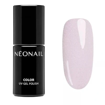 Image of Neonail Pink Glitter with Particles, UV Nail Polish, 7.2 ml, LED Kiss The Miss