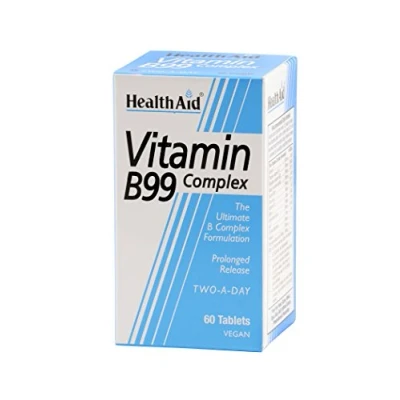 Image of HealthAid Vitamin B99 Complex Prolonged Release 60 Tablets