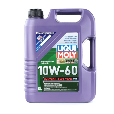 Image of LIQUI MOLY Synthoil Race Tech GT1 10W 60 5 L Fully synthetic engine oil SKU: 8909