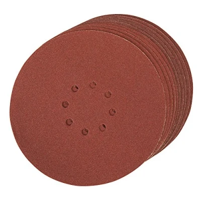 Image of Silverline Hook &amp; Loop Discs Punched 225mm 10pk 80 Grit