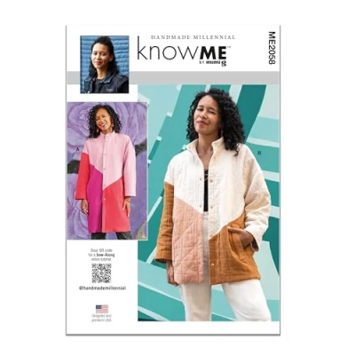 Image of Know ME ME2058H5 Misses&#039; Coat by Handmade Millennial H5 6 8 10 12 14