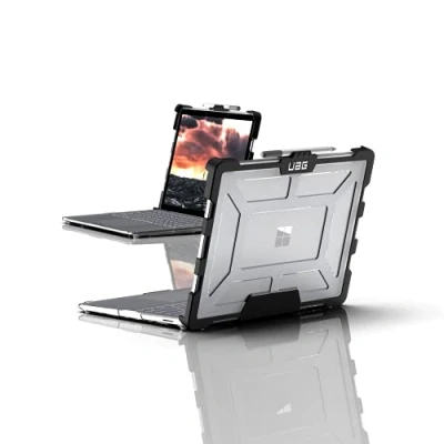 Image of UAG Designed for Microsoft Surface Laptop 5 / 4 3 13.5&quot; Case Plasma Feather Light Translucent Rugged Military Drop Tested Cover, Ice by URBAN ARMOR GEAR