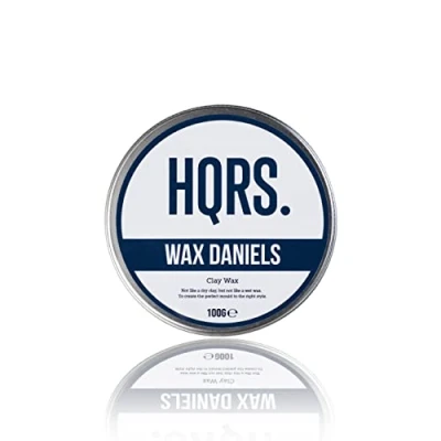 Image of HQRS. Wax Daniels Clay Wax, Matte Finish Medium Hold Professional Hair Styling 100g