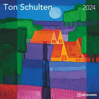 Image of Ton Schulten 2024 Wall Calendar Brochure 30 x cm 60 Open Art