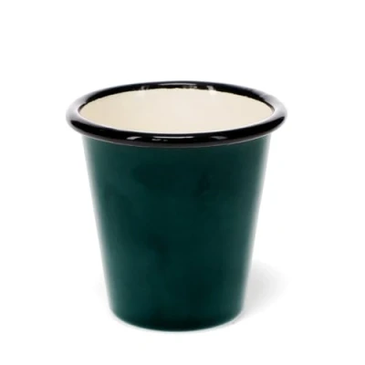 Image of Rex London Enamel Tumbler 300ml Dark Green