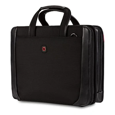 Image of Wenger Proxy Zippered Binder Organizer Padfolio for 14 Inch Laptop, 3.5 x 11 14.6