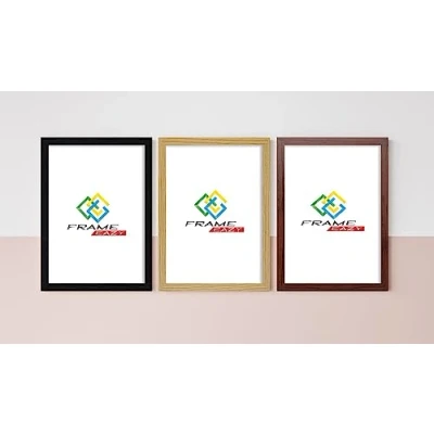 Image of Photo Frame Picture A2 A3 A4 A5 Poster Size Frames (12 x 10 Inch, Black)