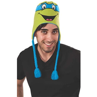 Image of Rubies Costume Co. Men&#039;s Teenage Mutant Ninja Turtles Leonardo Laplander Hat, Multicolor, One Size