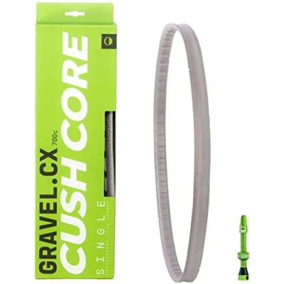 Image of CushCore Gravel.CX Set Includes (1) Tire Insert, Presta Valve &amp; Rim Sticker, Easy Installation, Helps Improve Ride Quality, Superior Protection, Fits a 33mm 46mm (Single)