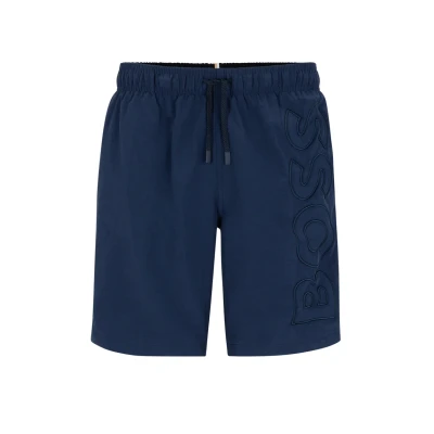 Image of BOSS Whale Swimming shorts, Men&#039;s, Size: Small, Navy